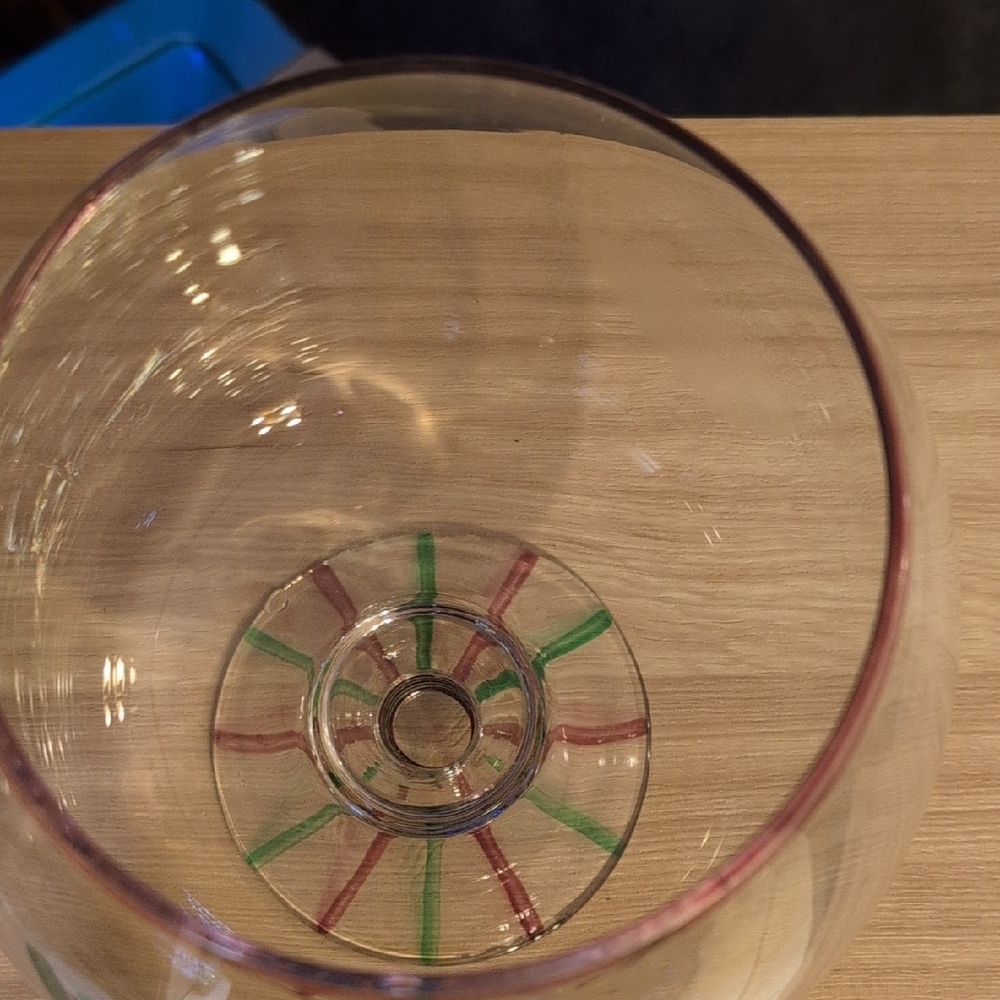 Margaritaville Colorful Flip Flops Wine Glass - Picture 4 of 4
